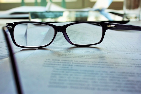 work-document-glasses-desk